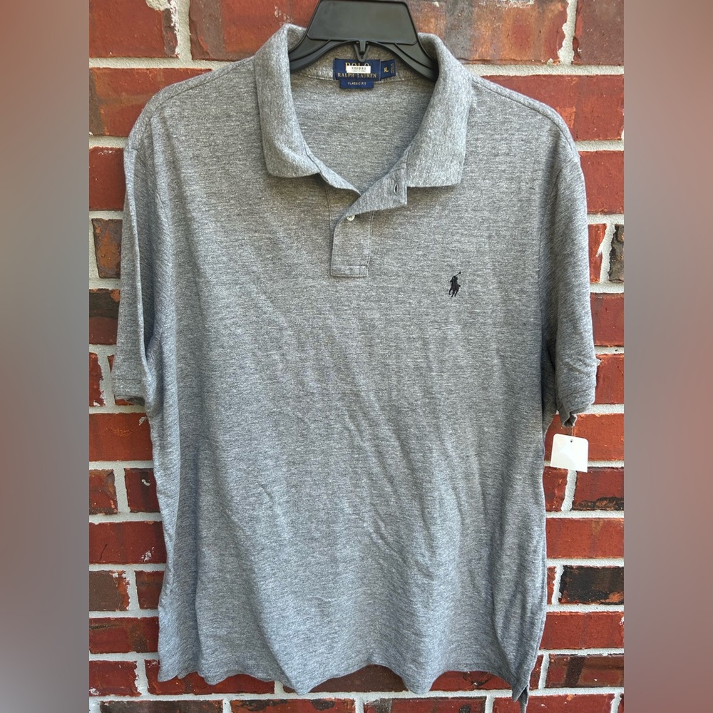 Polo by Ralph Lauren Gray Classic Polo Shirt